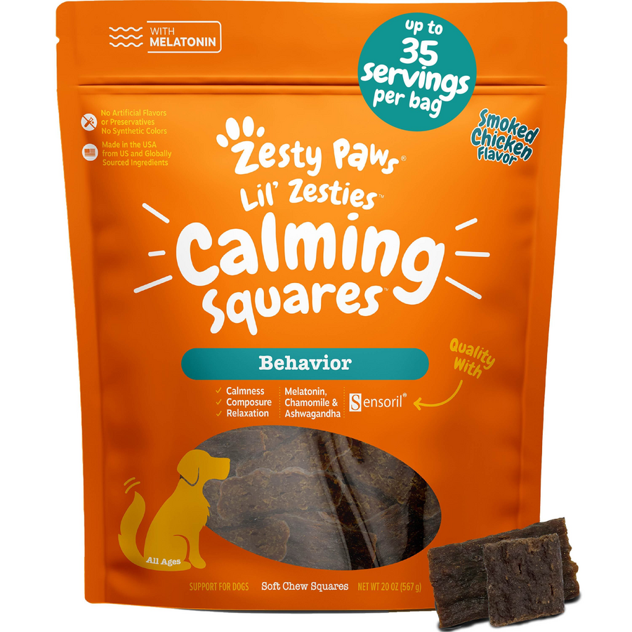 Lil' Zestiesâ„¢ Calming Squaresâ„¢ for Dogs