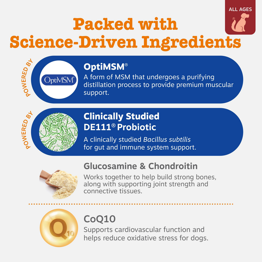 Ancient Elements™ 8-in-1 Multifunctional Bites™ for Dogs