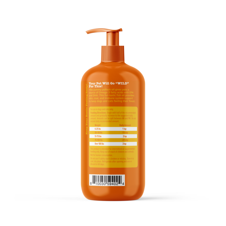 Wild Alaskan Fish Oil for Dogs & Cats