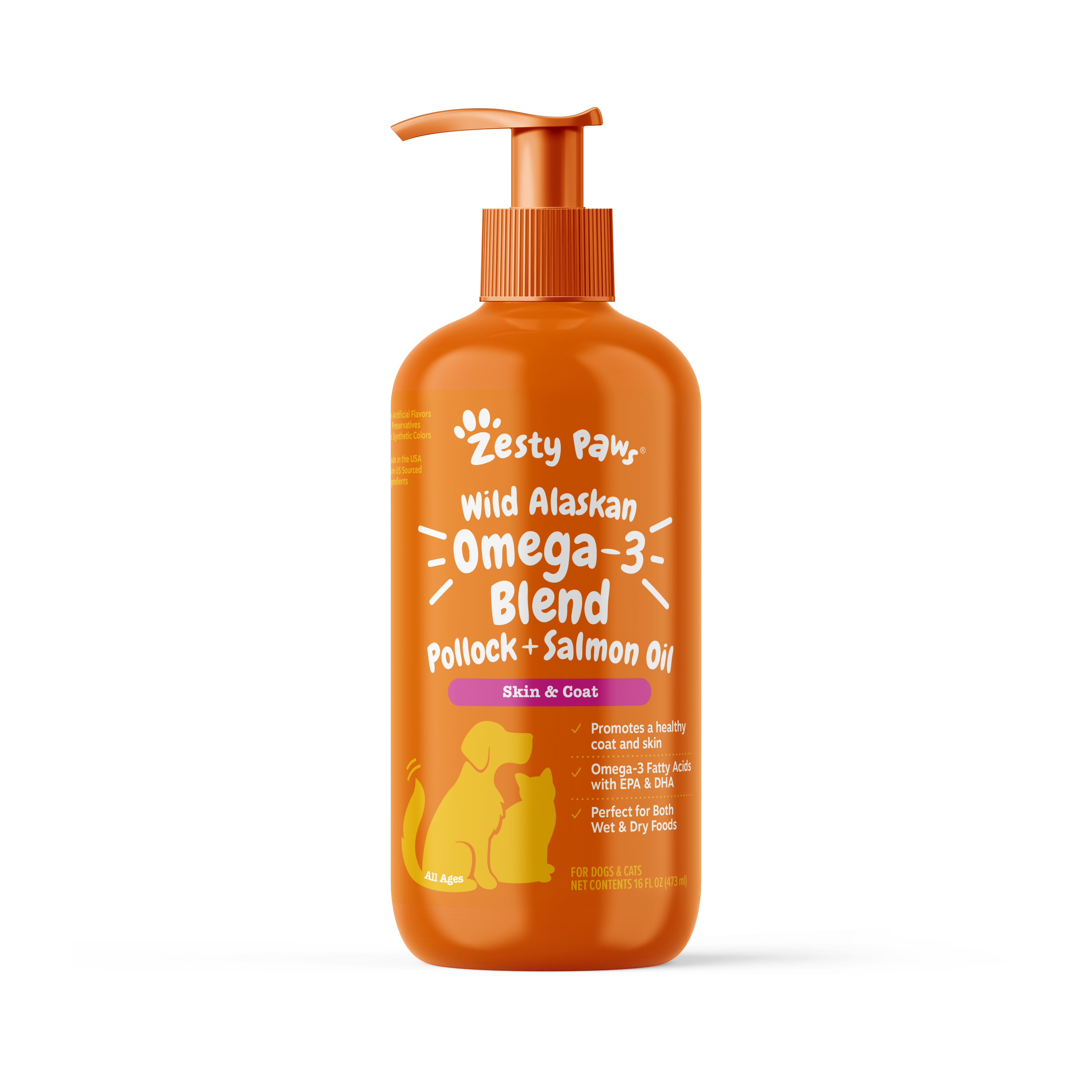 Wild Alaskan Omega-3 Blend Pollock + Salmon Oil