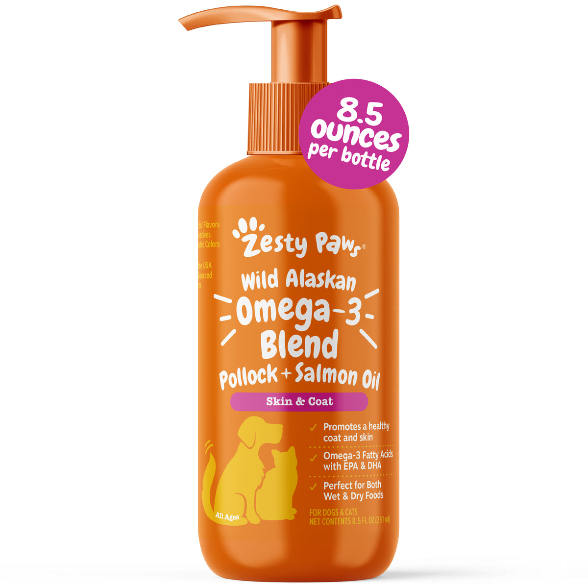 Wild Alaskan Omega-3 Blend Pollock + Salmon Oil