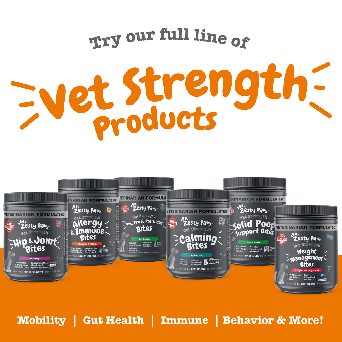 Vet Strength™ Weight Management Bites for Dogs