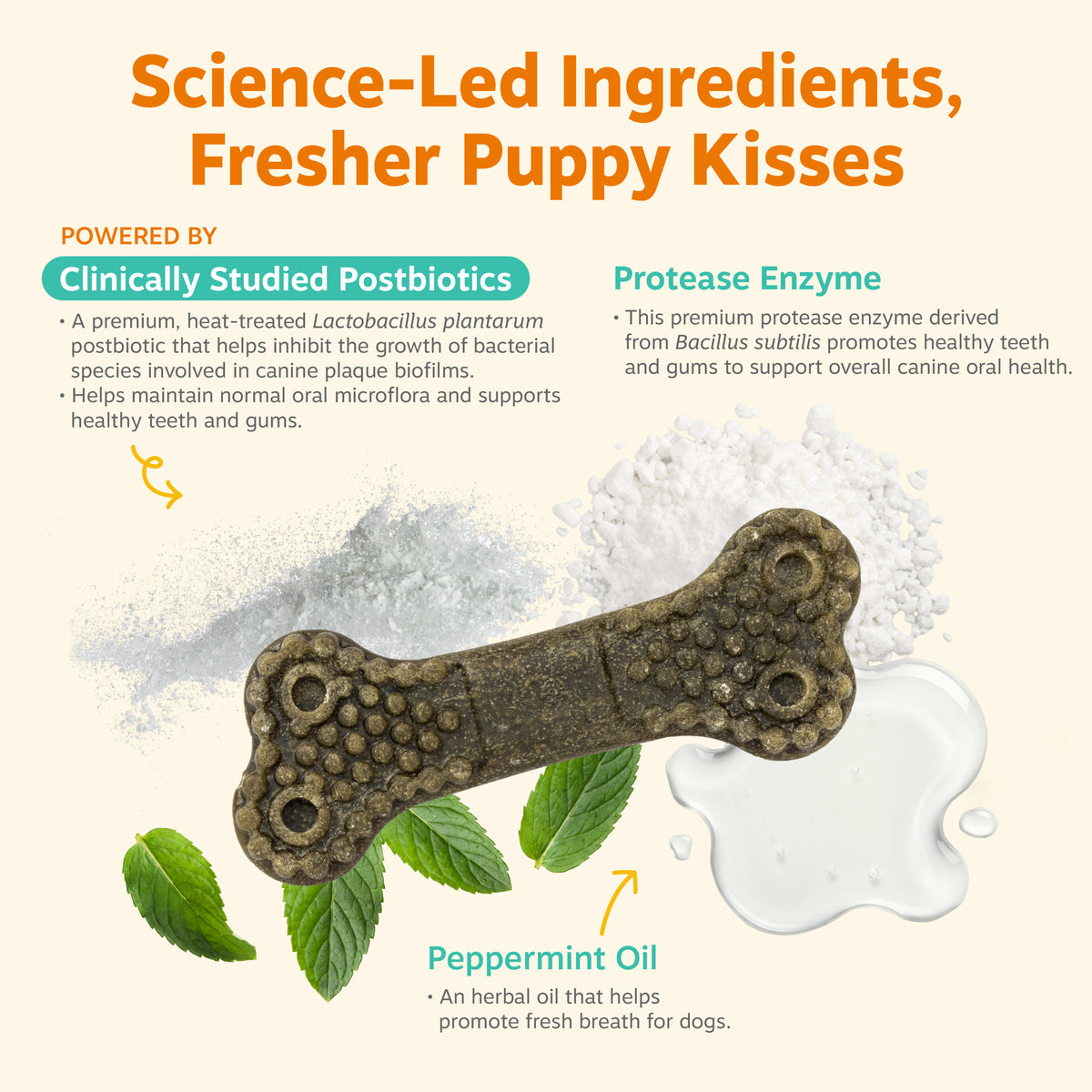 Dental Bones 2.0 for Small Sized Dogs