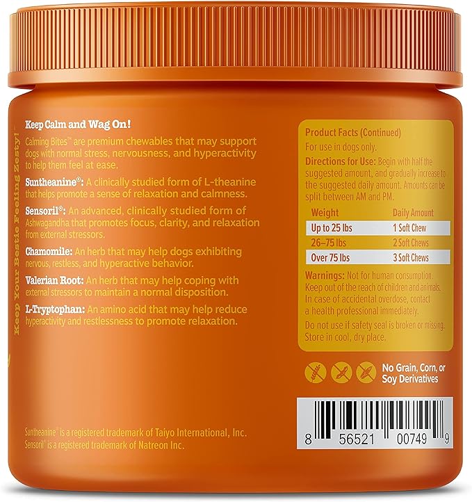 Calming Bites for Dogs