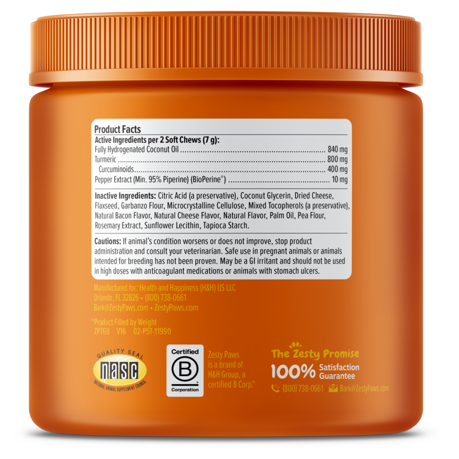 Turmeric Curcumin Bites™ for Dogs