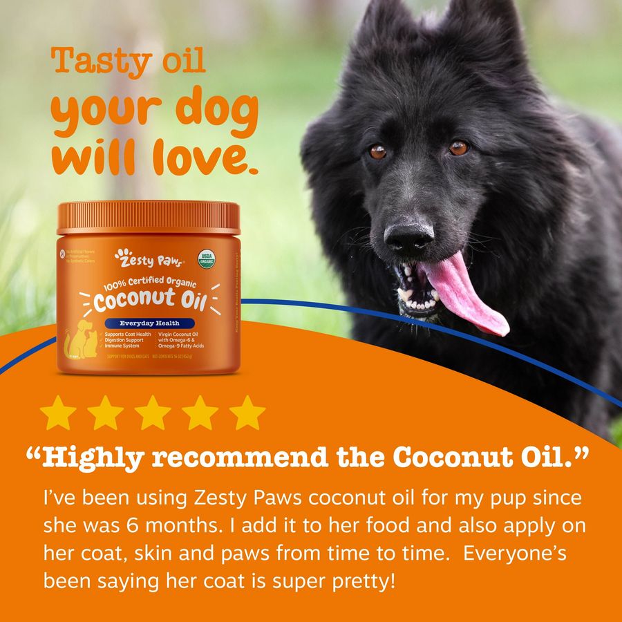 Organic Coconut Oil for Dogs