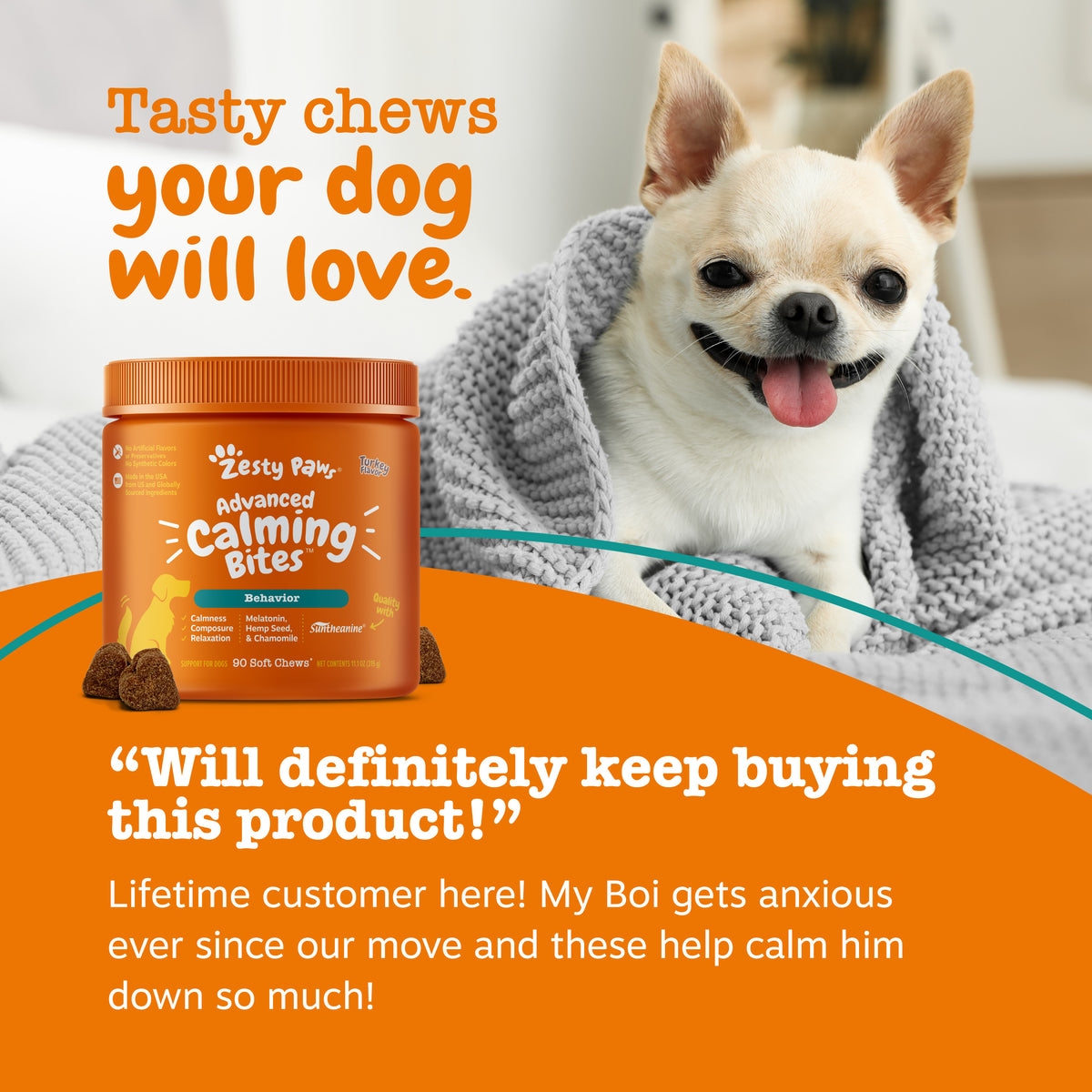 Advanced Calming Bites™ for Dogs