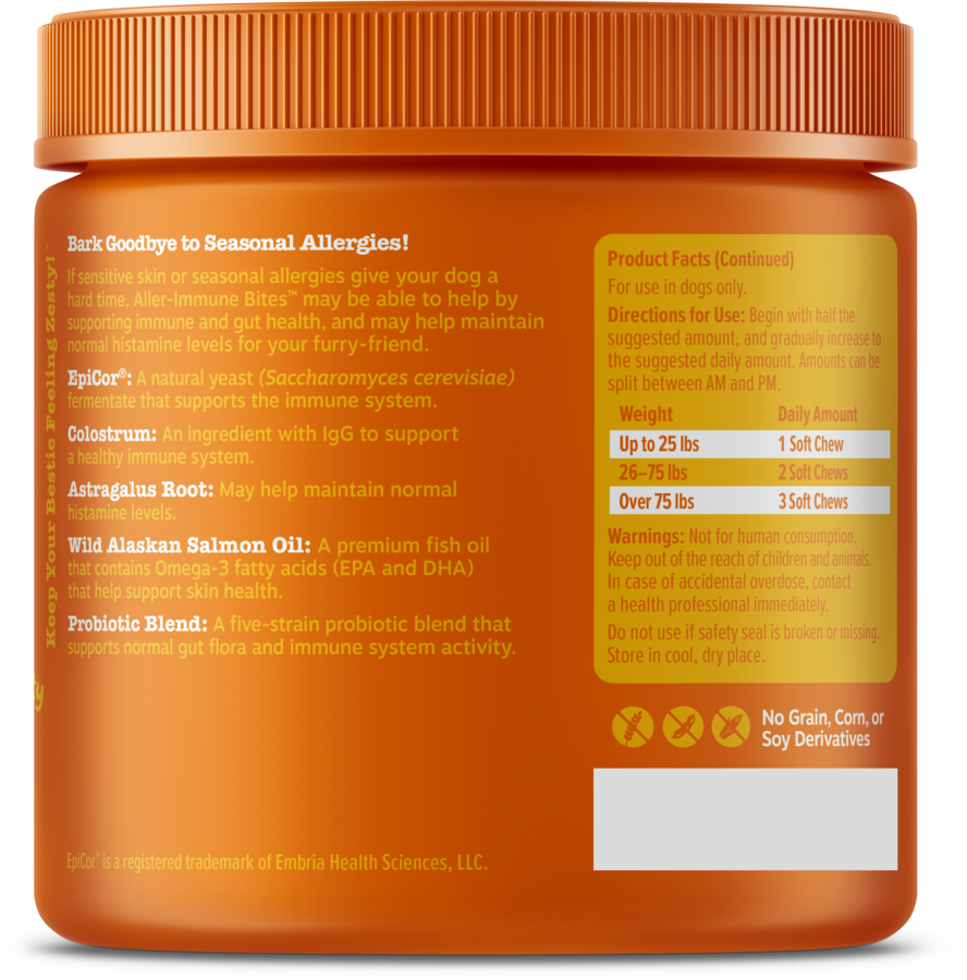 Allergy & Immune Bites for Dogs