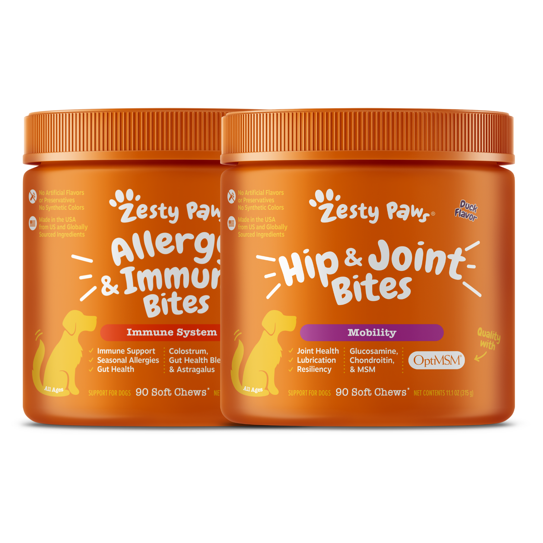 Hip & Joint + Allergy & Immune | Bundle for Dogs
