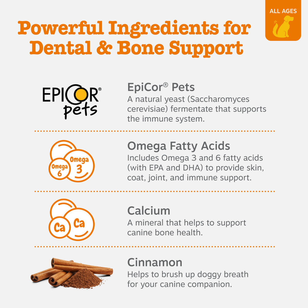 Dental Bones™ for Large Sized Dogs