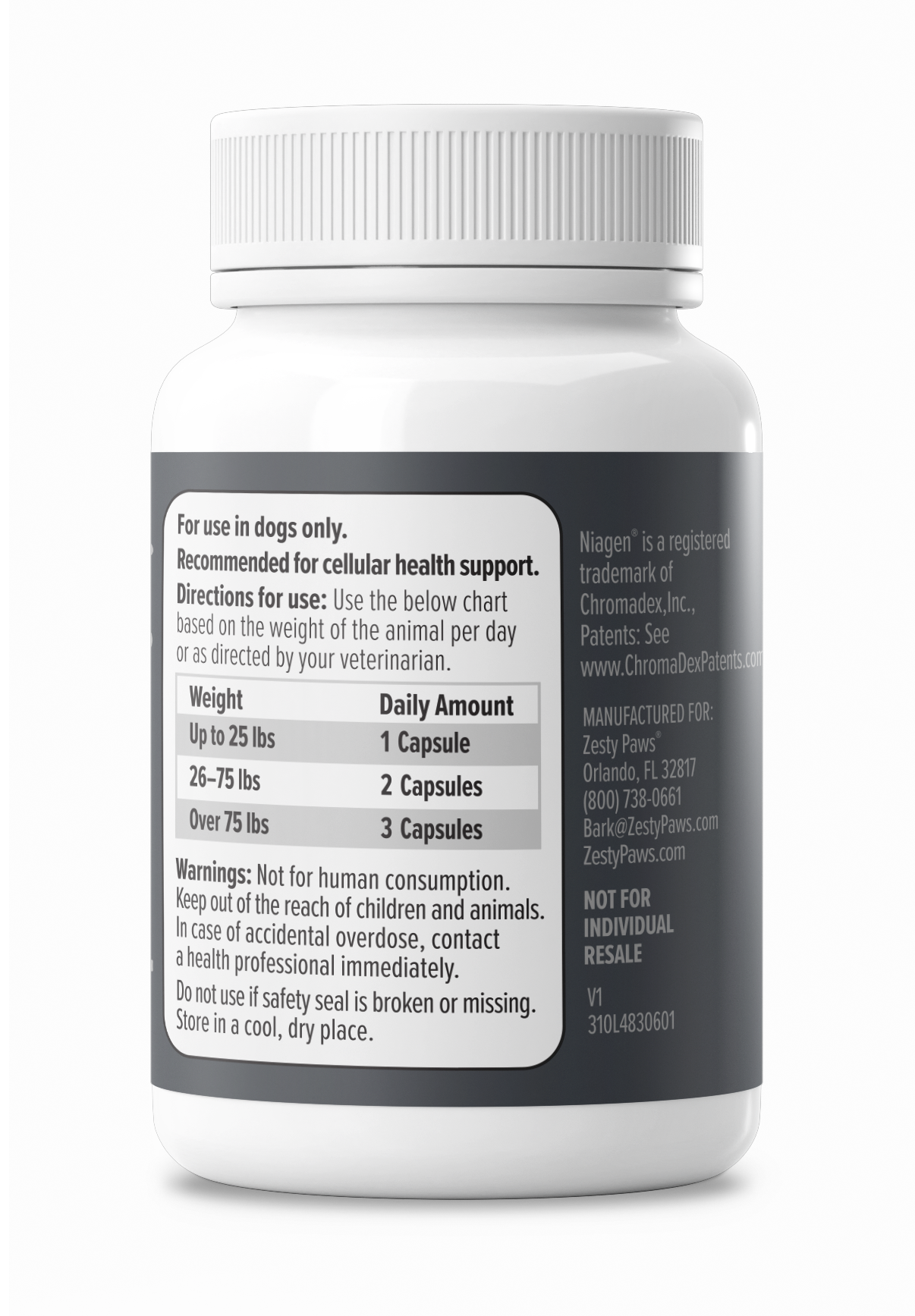 Healthy Aging™ Niagen 60ct + Pill Wrap