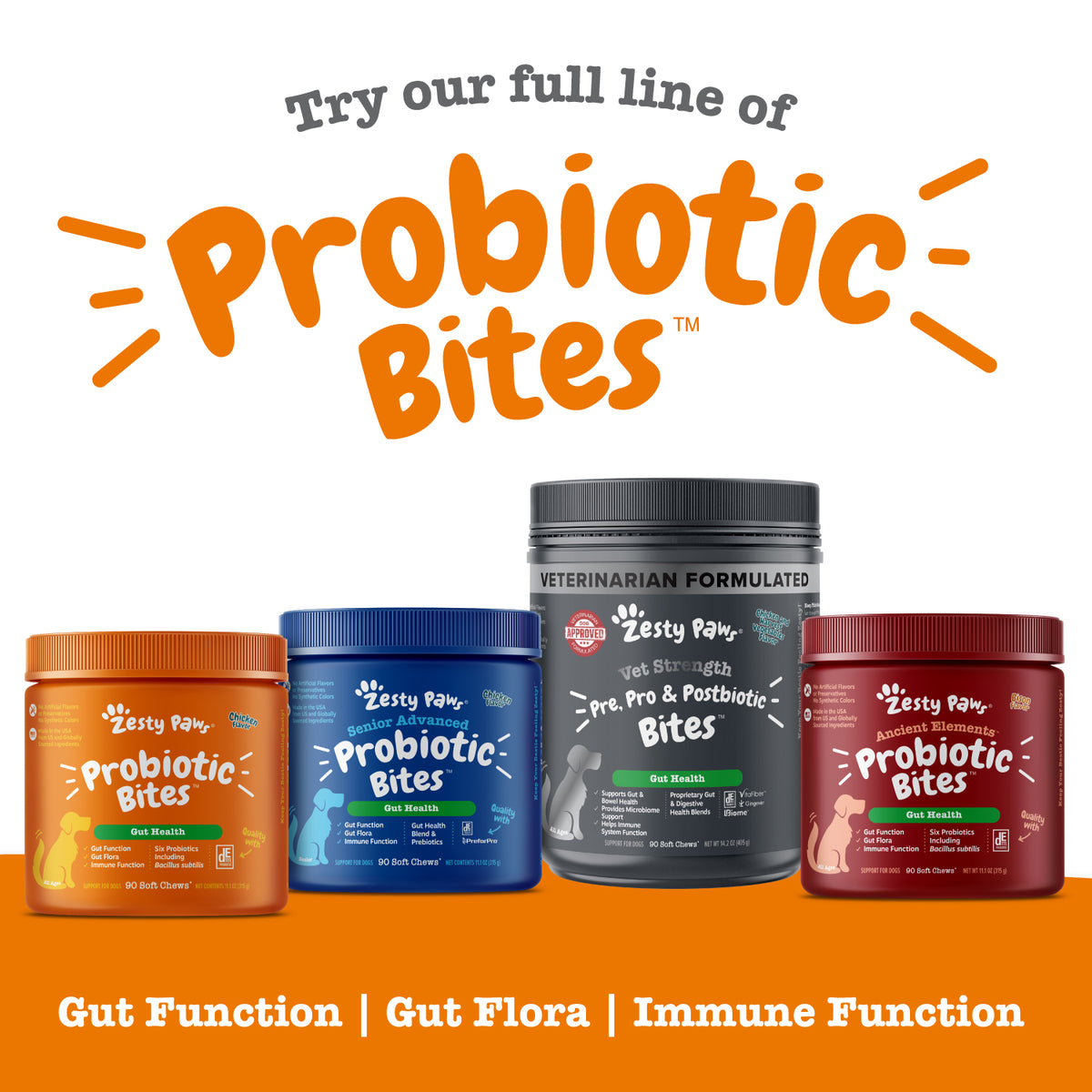 Ancient Elements™ Probiotic Bites™ for Dogs