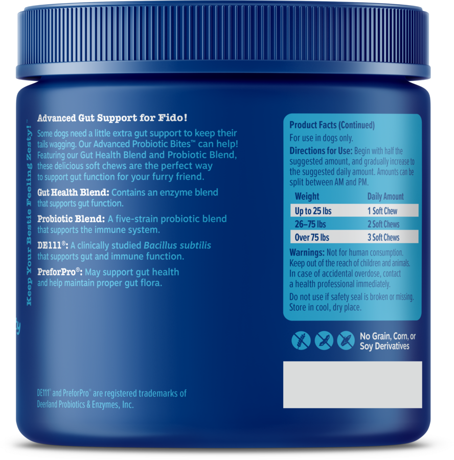 Senior Advanced Probiotic Bites™ for Senior Dogs