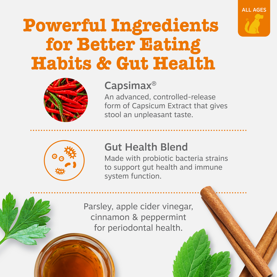 Chew No Poo Bites™ for Dogs