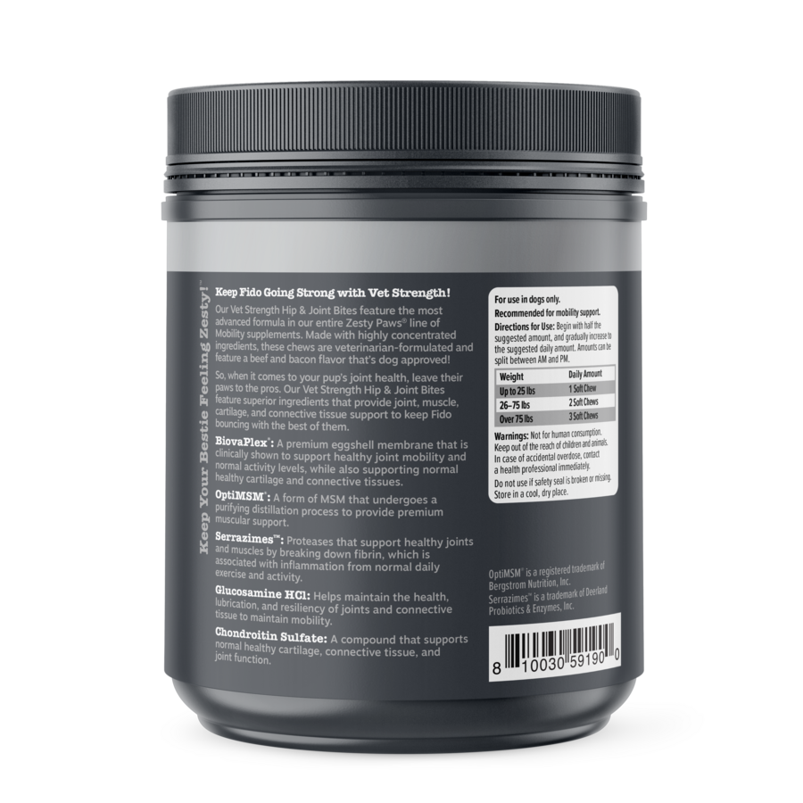 Vet Strength Hip & Joint Bites for Dogs