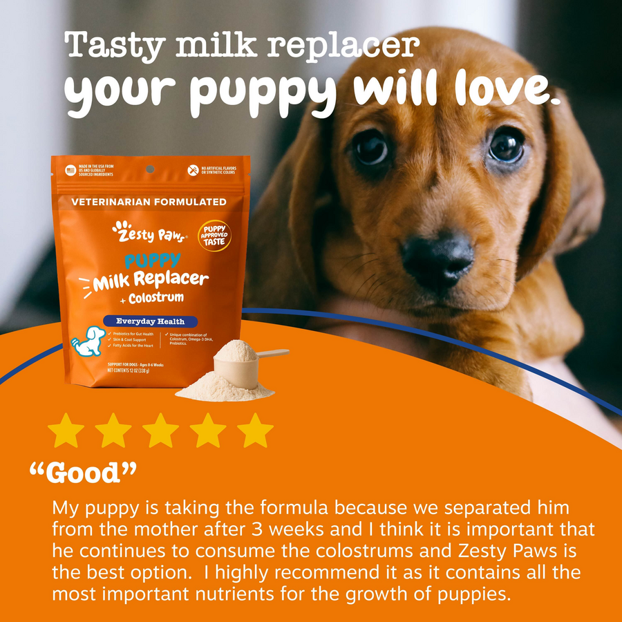 Puppy Milk Replacer + Colostrum