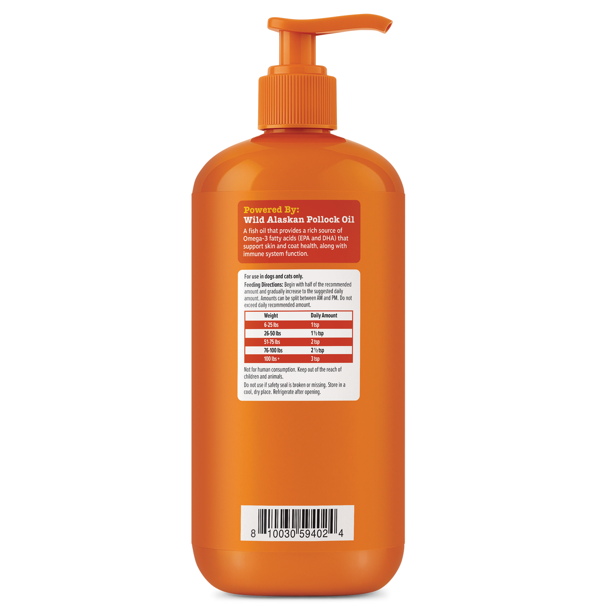 Wild Alaskan Fish Oil for Dogs & Cats