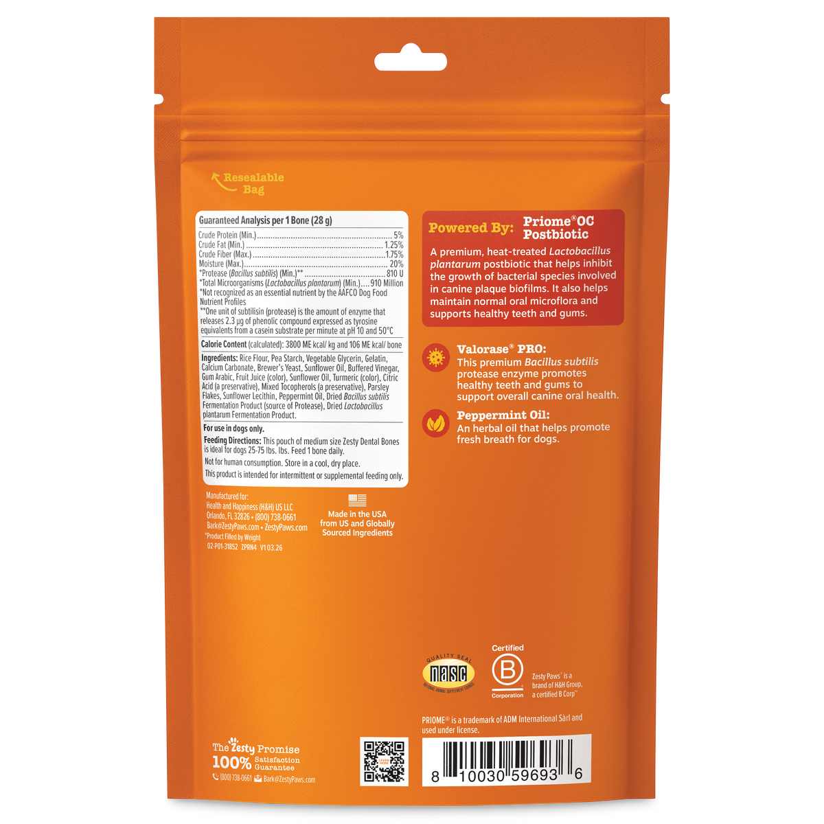 Dental Bones 2.0 for Medium Sized Dogs
