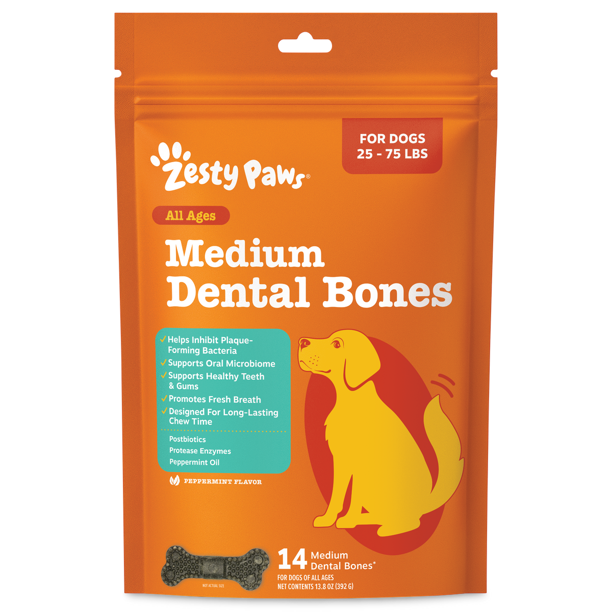 Dental Bones 2.0 for Medium Sized Dogs