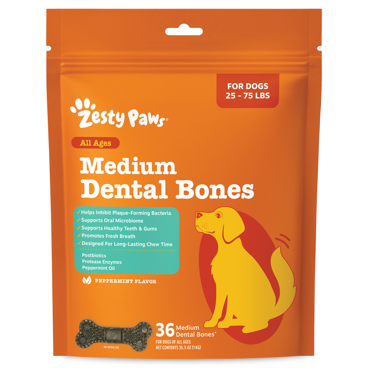 Dental Bones 2.0 for Medium Sized Dogs