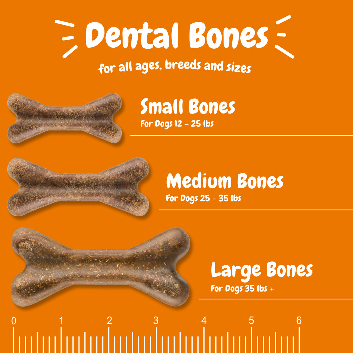 Dental Bones™ for Large Sized Dogs