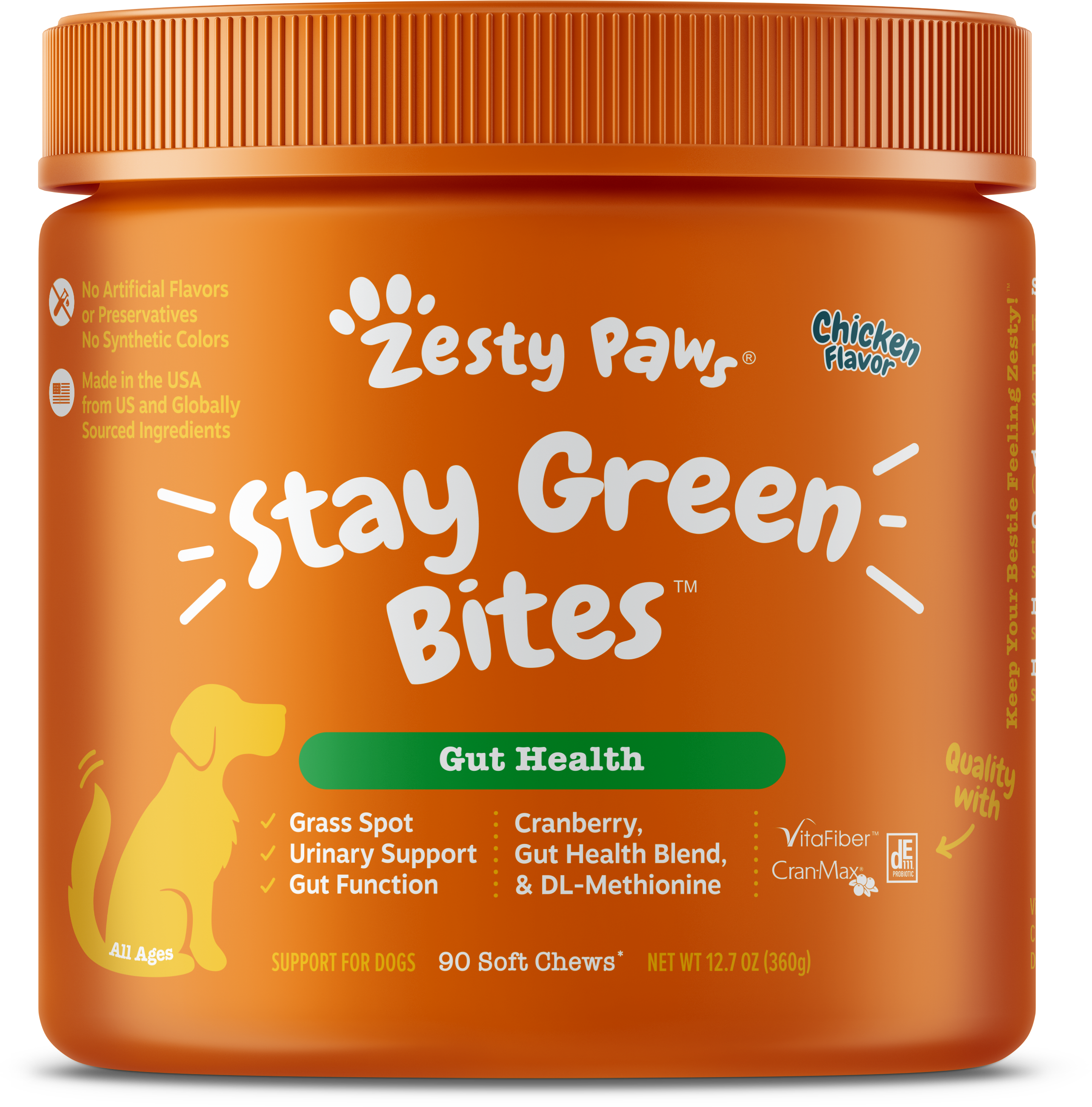 Stay Zesty Tummy 2 Pack Bundle for Dogs
